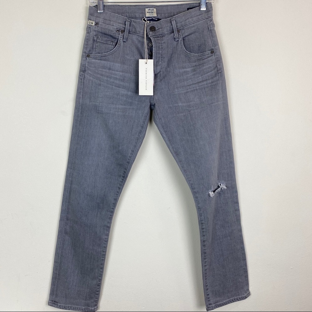 Citizens of Humanity Emerson Ripped Slim Boyfriend Jeans